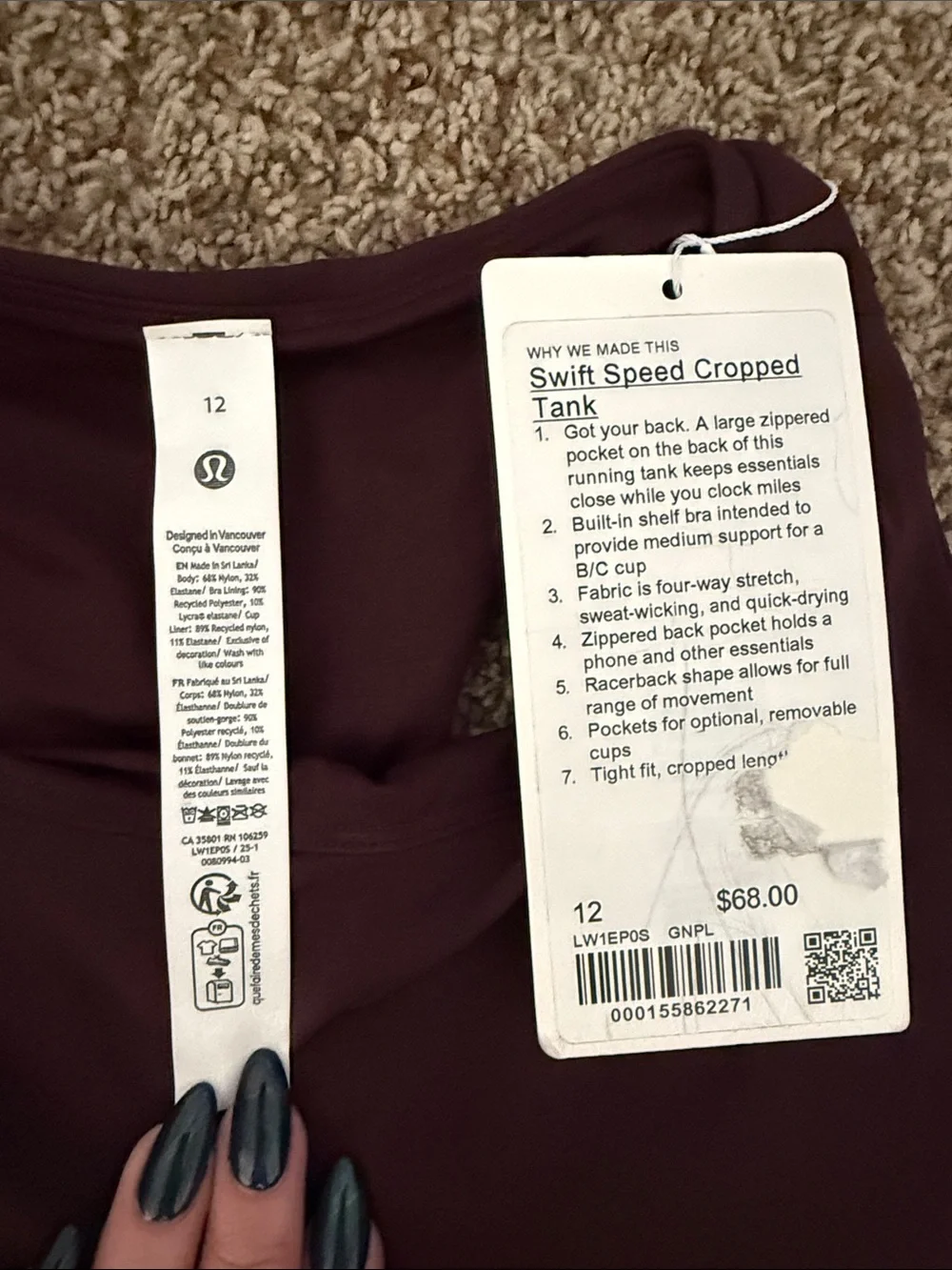 lululemon athletica high neck
